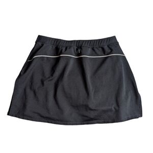 She Beast Padded Cycling Skirt Built in Shorts Reflective Design Black Size L